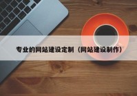 专业的网站建设定制（网站建设制作）